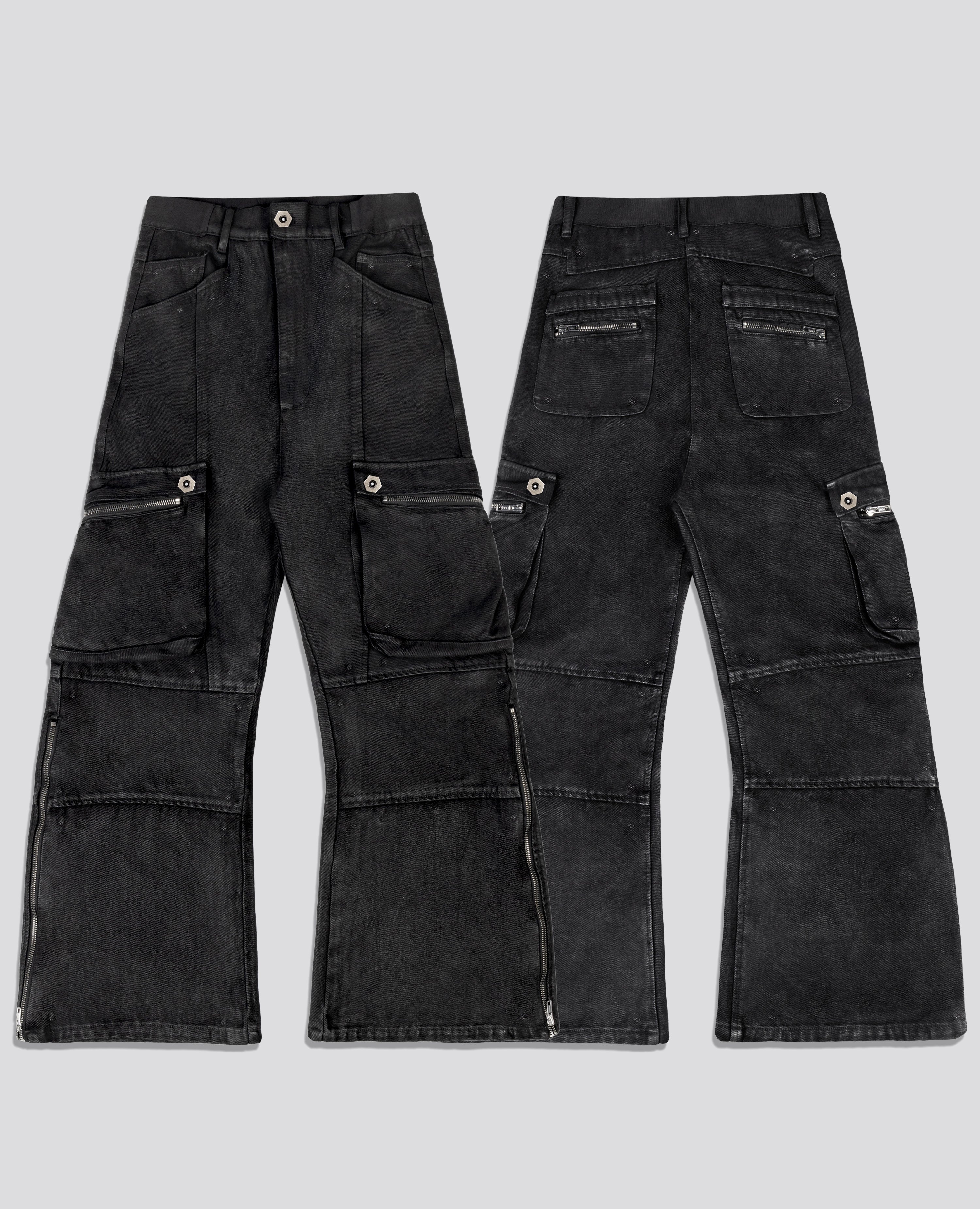 B-2 WAXED DENIM